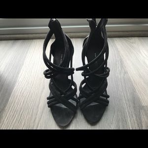 Zara Shoes - Black scrappy heels Zara Shoes - Black scrappy heels